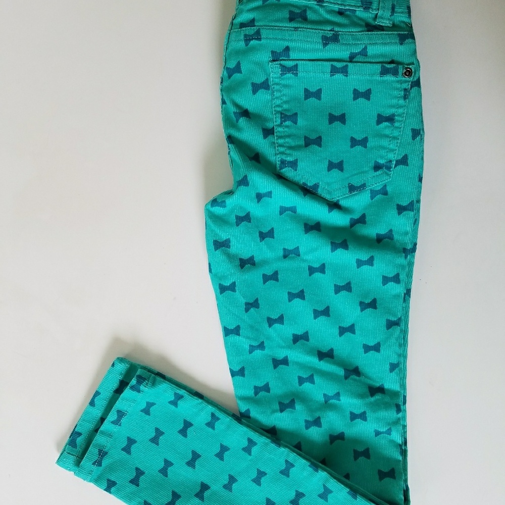 Garnet Hill Bow Print Pants